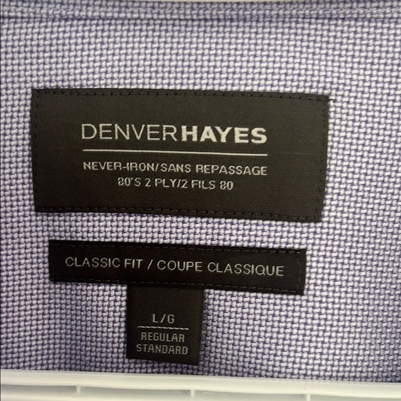 Men's Purple Dress Shirt - Picture 6 of 9